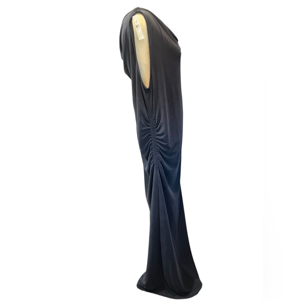 NWT Lou & Grey Sandwashed Modal Blend Navy Blue Shoulder Twist Dress - XL - Picture 3 of 11